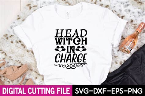 Empower Your Witchy Skills with the Head Witch in Charge SVG Design